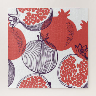 Pomegranateファッション：シームレスなヴィンテージパターン ジグソーパズル