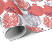 Pomegranateファッション：シームレスなヴィンテージパターン ラッピングペーパー (ロールコーナー)