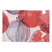 Pomegranateファッション：シームレスなヴィンテージパターン 枕カバー (裏面)