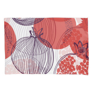 Pomegranateファッション：シームレスなヴィンテージパターン 枕カバー