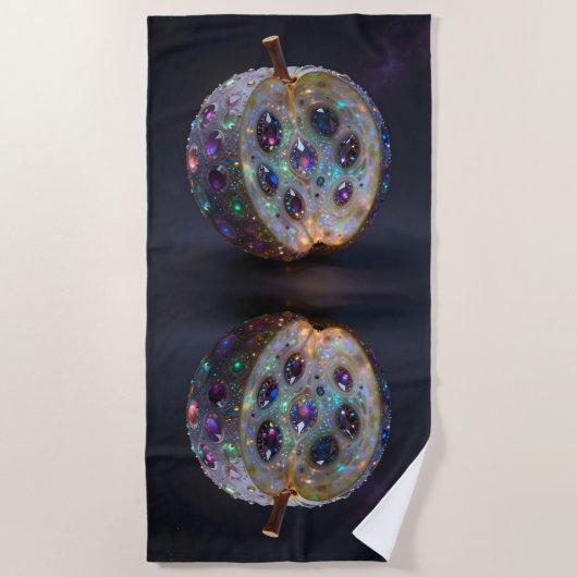 Pomegranate  ビーチタオル (正面)