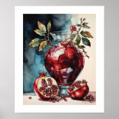 Pomegranate -プリント ポスター (正面)