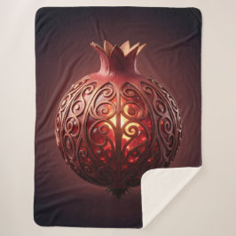 Pomegranate´10 シェルパブランケット
