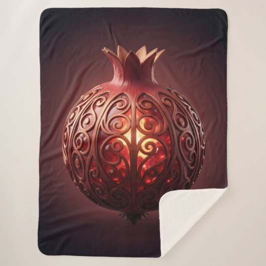Pomegranate´10 シェルパブランケット (正面)