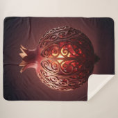 Pomegranate´10 シェルパブランケット (正面(横))