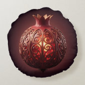 Pomegranate´10 ラウンドクッション (裏面)