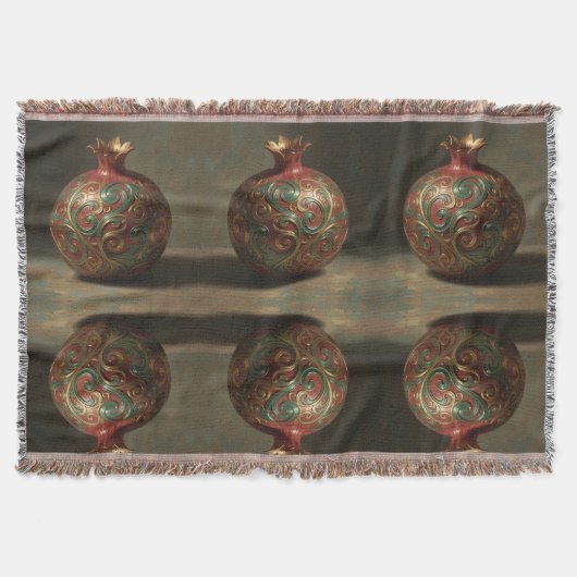 Pomegranate´11 スローブランケット (正面)