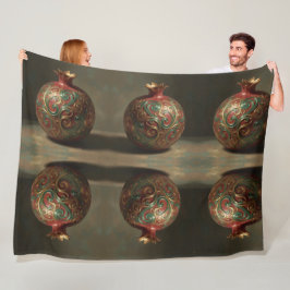 Pomegranate´11 フリースブランケット