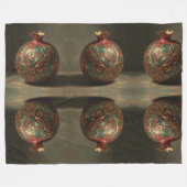 Pomegranate´11 フリースブランケット (正面(横))