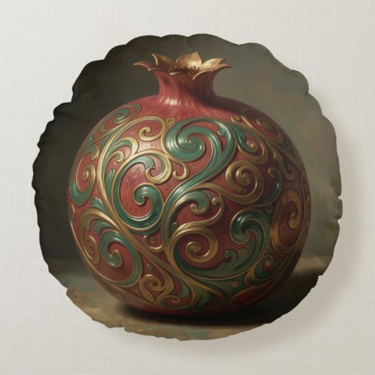 Pomegranate´11 ラウンドクッション (正面)