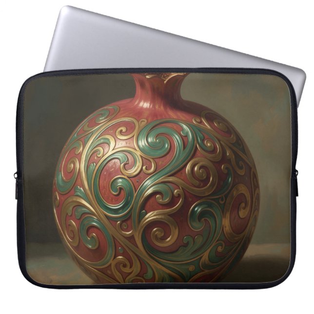 Pomegranate´11 ラップトップスリーブ (正面)