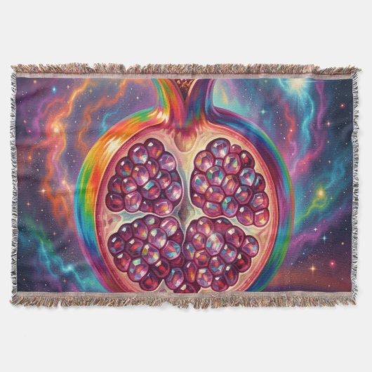 Pomegranate´1 スローブランケット (正面)