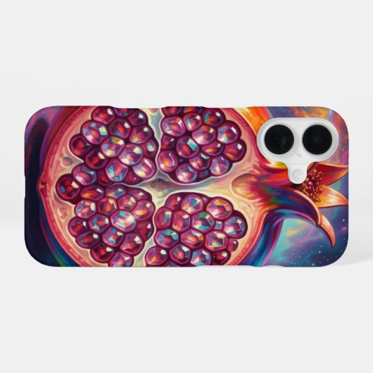 Pomegranate´1 iPhone 16ケース (裏面横)