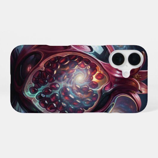 Pomegranate´3 iPhone 16ケース (裏面横)