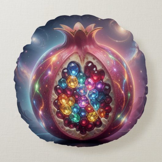 Pomegranate´4 ラウンドクッション (正面)
