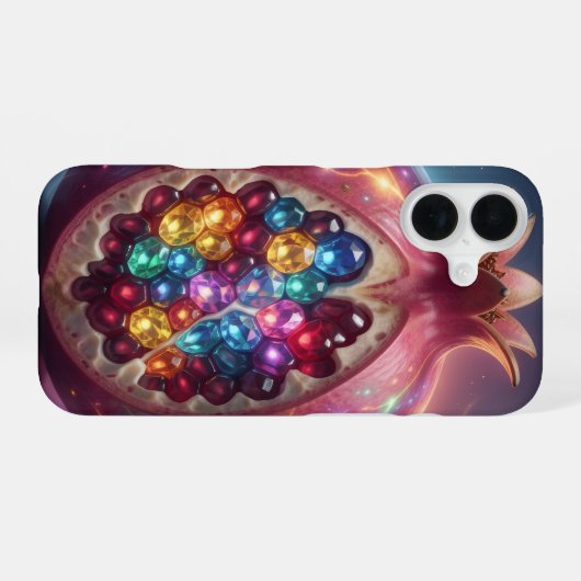 Pomegranate´4 iPhone 16ケース (裏面横)