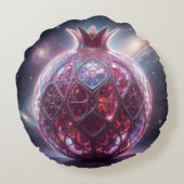 Pomegranate´6 ラウンドクッション (裏面)