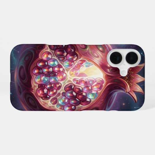 Pomegranate´7 iPhone 16ケース (裏面横)