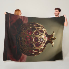 Pomegranate´9 フリースブランケット