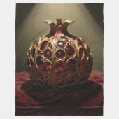 Pomegranate´9 フリースブランケット (正面)