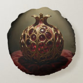 Pomegranate´9 ラウンドクッション (裏面)