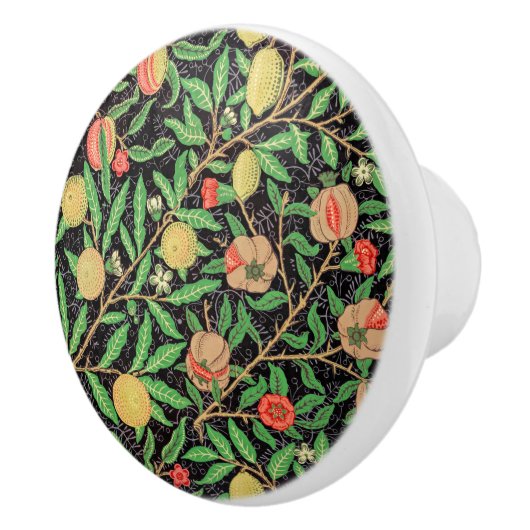 Pomegranate and Flowers on Branches セラミックノブ (右)