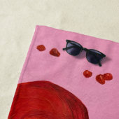 Pomegranate Beach Towel ビーチタオル (インサイチュ)