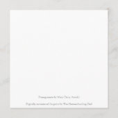 Pomegranate by Mary Daisy Arnold (裏面)