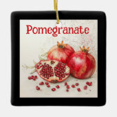 Pomegranate Ceramic Ornament セラミックオーナメント (正面)