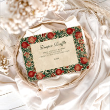 Pomegranate Garden Botanical Diapper Raffle 