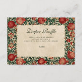 Pomegranate Garden Botanical Diapper Raffle  エンクロージャーカード (正面)