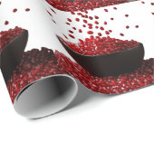 Pomegranate Illustration – Elegant Fruit Design ラッピングペーパー (ロールコーナー)