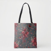 Pomegranate & Olive Botanical Tote Bag トートバッグ (正面)
