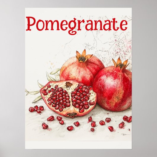 Pomegranate Poster ポスター (正面)
