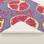 Pomegranate seamless pattern. シェルパブランケット (3/4)