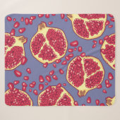Pomegranate seamless pattern. シェルパブランケット (正面(横))