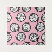 Pomegranate seamless pattern in modern abstract st タペストリー (正面)