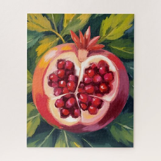 Pomegranate Seeds | Fruit Painting ジグソーパズル (縦)