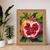 Pomegranate Seeds | Fruit Painting ポスター