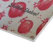 Pomegranate Shabbat Challah Board カッティングボード (角)