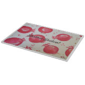 Pomegranate Shabbat Challah Board カッティングボード (角)