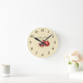 Pomegranate Wall Clock ラウンド壁時計 (ホーム)