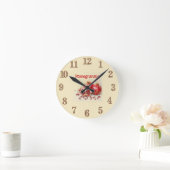 Pomegranate Wall Clock ラウンド壁時計 (ホーム)