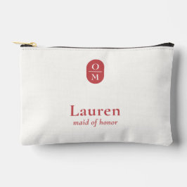 Pomegranate | Wedding Monogram Bridesmaid Gift  アクセサリーポーチ