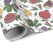 Pomegranates, Figs and Honey Bees ラッピングペーパー (ロールコーナー)