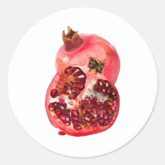 Pomegranite ラウンドシール (正面)