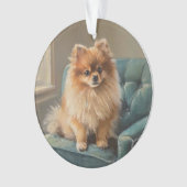Pomeranian オーナメント (正面)