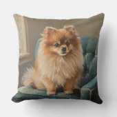 Pomeranian クッション (正面)