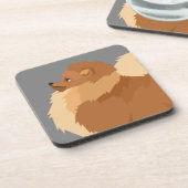 Pomeranian コースター (左側)