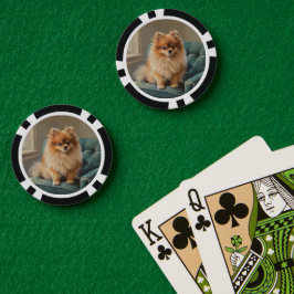 Pomeranian ポーカーチップ